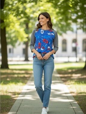 LuLaRoe 4th of July Randy size XS